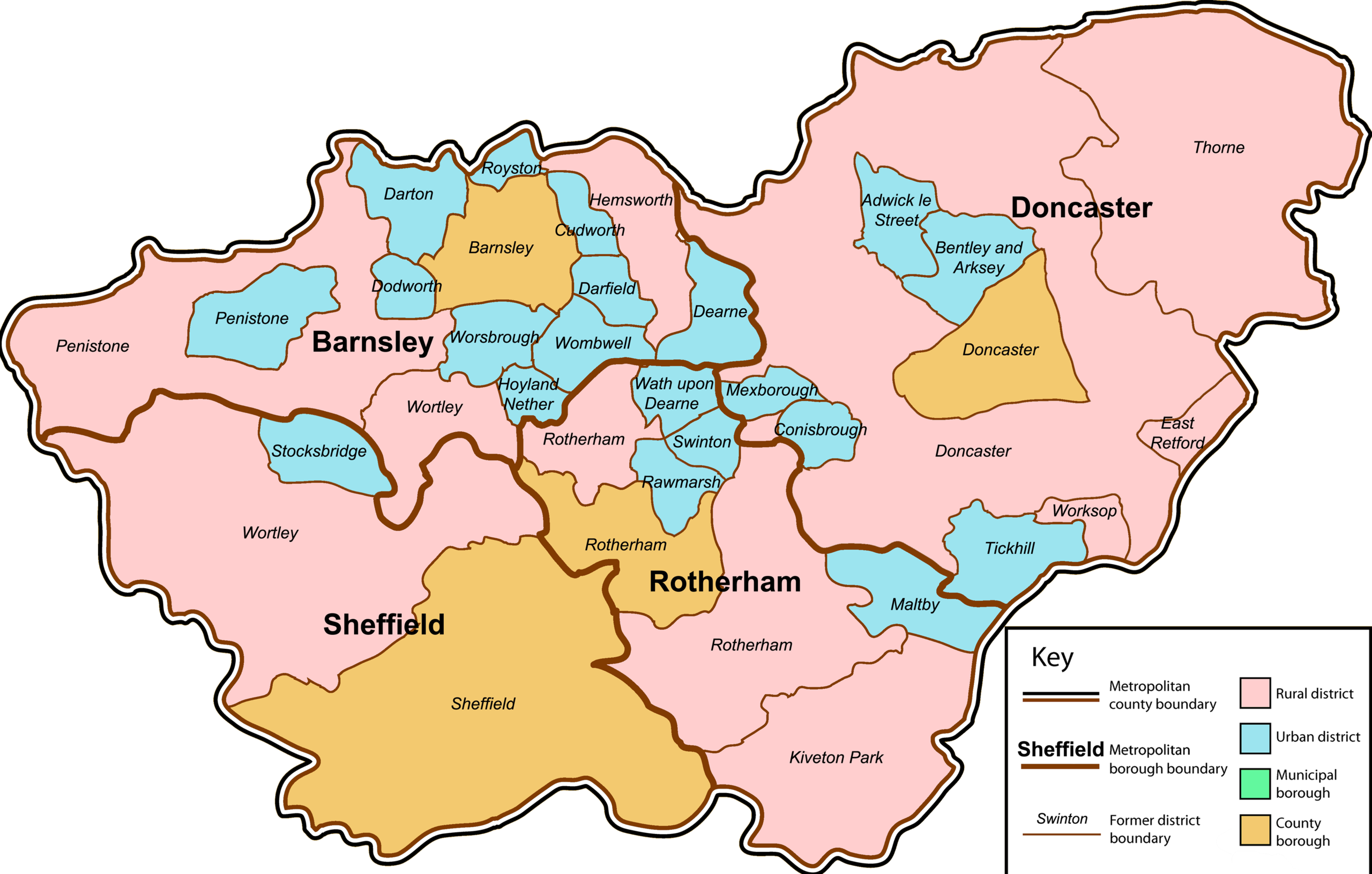 South Yorkshire region